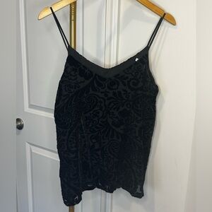 Black Swan Black Floral Camisole